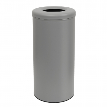Καλάθι Απλύτων 30lt Ανοξείδωτο Matt Concrete Grey Pam & Co Φ25x57εκ. 29-2557-163