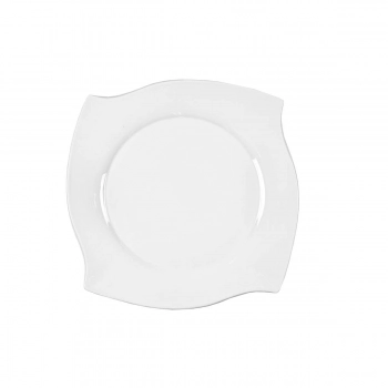 Πιατέλα Σερβιρίσματος Πορσελάνης Λευκό Roma Art Et Lumiere 35,5εκ. 07285