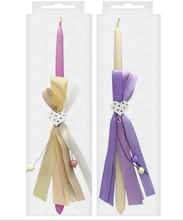 Λαμπάδα Καρδιά 37εκ. Bunny's 73-1919