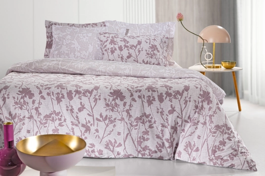 Σετ Σεντόνια Βαμβακερά Ημίδιπλα 180x265εκ. Romance Melanze Guy Laroche