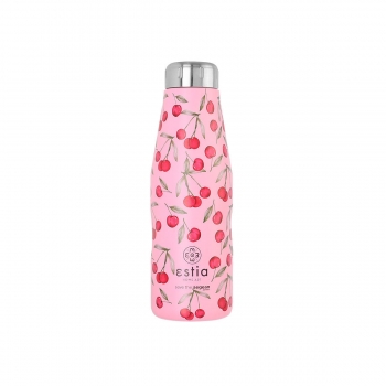 Θερμός-Μπουκάλι Ανοξείδωτο Cherry Rose The Aegean Estia 500ml-7x22,3εκ. 01-16647
