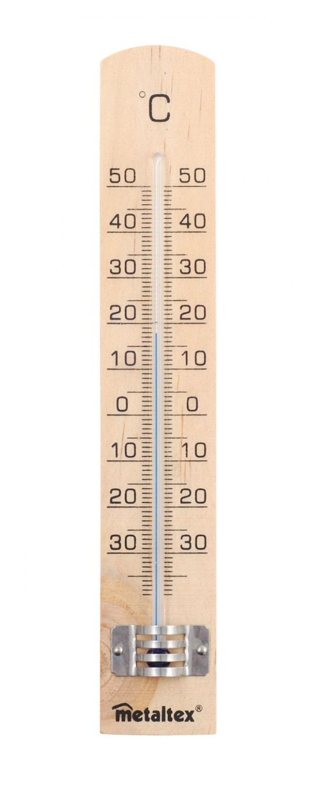 Θερμόμετρο Δωματίου Ξύλινο