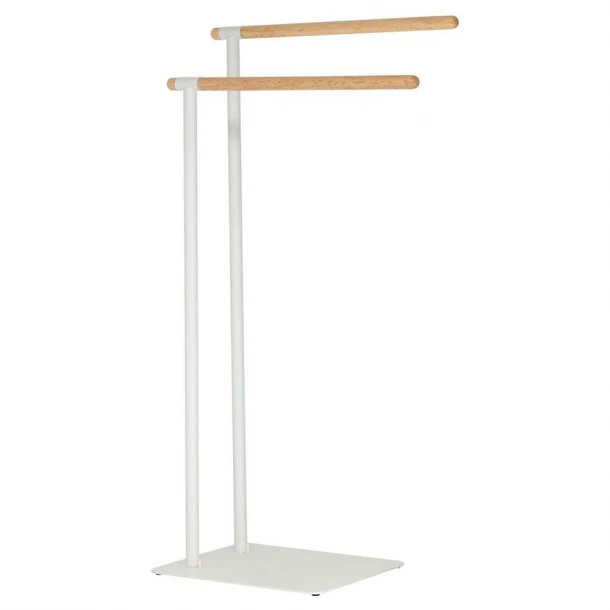 Κρεμάστρα Επιδαπέδια Μεταλλική Λευκή-Natural 43x24x79,5εκ. Brix Sealskin 362473210