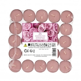 Κερί Ρεσώ Σετ 25τμχ Αρωματικό Τριαντάφυλλο Art Et Lumiere 05147