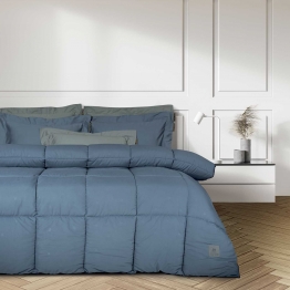 Πάπλωμα Microfiber Μονό 160x240εκ. Essential 4446 Dusty Blue Greenwich Polo Club