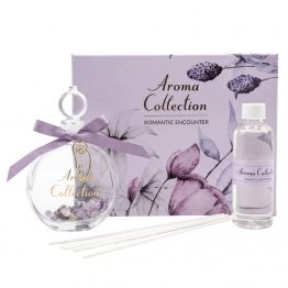 Αρωματικό Diffuser 120ml Μωβ Aroma Collection Σε Κουτί Δώρου iliadis 94991