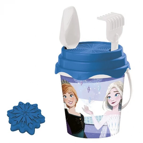 Κουβαδάκι Με Αξεσουάρ Σετ 5τμχ Φ17εκ. Frozen 42-2978