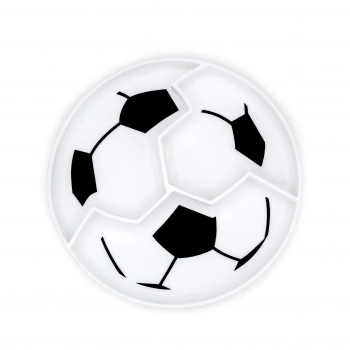 Πιάτο Σιλικόνης Με Βεντούζα Soccer Melii MEL17810