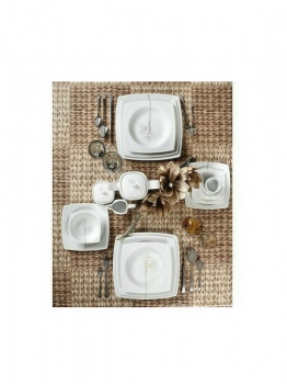Σερβίτσιο Φαγητού Σετ 20τμχ Πορσελάνης Kyoto Beige CRYSPO TRIO 55.288.40