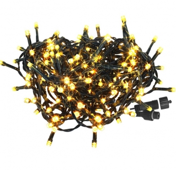 Λαμπάκια 510Led-25,5μ. Θερμό Λευκό Φως Επεκτεινόμενα Με Πρόγραμμα Xmas fest 93-3483