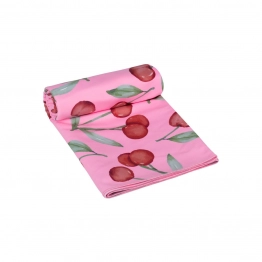 Πετσέτα Θαλάσσης Microfiber Με Τσαντάκι 90x180εκ. Cherry Rose Estia 01-44527