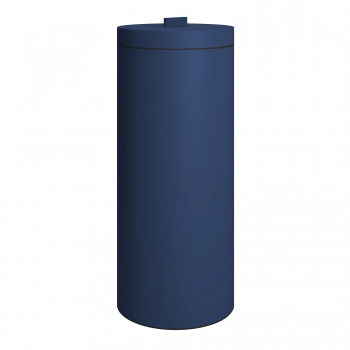 Καλάθι Απλύτων Ανοξείδωτο Matt Navy Blue 26x60εκ.-30ltr Pam & Co 2560-203