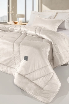 Πάπλωμα Velvet Υπέρδιπλο 220x240εκ. Refine Beige Guy Laroche