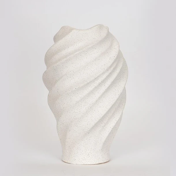 Βάζο Κεραμικό Λευκό 17,5x28εκ. ESTHETI 752-20298