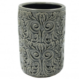 Βάζο Κεραμικό Γκρι Royal Art 21,5εκ. STA72232