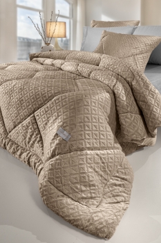 Κουβερτοπάπλωμα Ultrasoft 2 Όψεων Υπέρδιπλο 220x240εκ. Profile Camel Guy Laroche