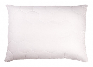 Ζεύγος Καπιτονέ Καλύμματα Μαξιλαριών 50x70εκ. Λευκό DimCol