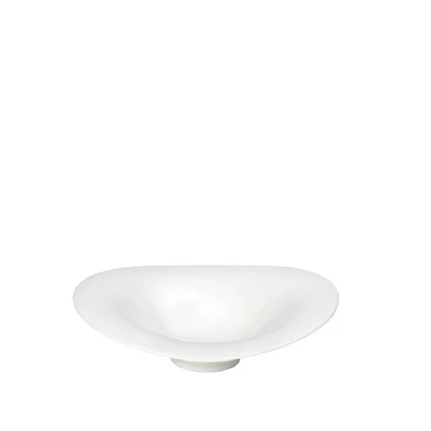 Πιάτο Βαθύ Πορσελάνης Wavy Flow Ιβουάρ Siders ESPIEL 22x21,5x6εκ. FUK160K4