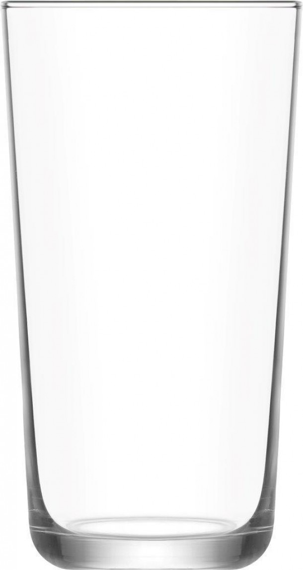 Ποτήρι Νερού Σετ 6τμχ Γυάλινο Διάφανο Assos LAV 360ml-Φ8x14,8εκ. LVAOS37849F