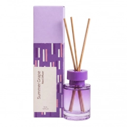 Αρωματικό Χώρου Με Sticks Summer Grape 50ml Λιλά iliadis 94975