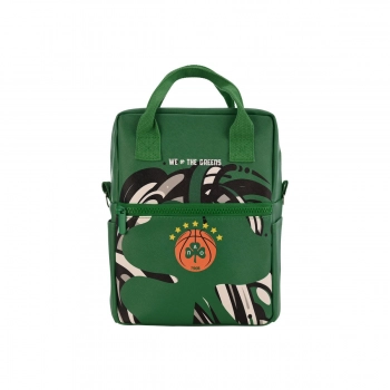 Τσάντα Φαγητού Ισοθερμική PVC Leather Panathinaikos BC Edition We The Greens 7lt-20x14x27εκ. Estia 00-29920