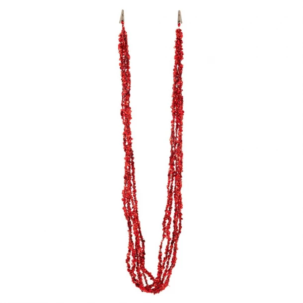 Χριστουγεννιάτικη Γιρλάντα Κόκκινη 130εκ. iliadis 87924