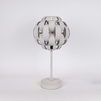 Φωτιστικό Επιτραπέζιο Μεταλλικό Λευκό 32,5x59,5εκ. ESTHETI 814-40016