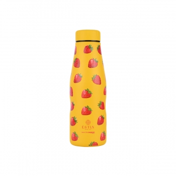 Θερμός-Μπουκάλι Ανοξείδωτο Flask Berry Bright Save The Aegean Estia 500ml-7x7x22,3εκ. 01-31534