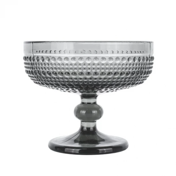 Σετ Μπωλ Παγωτού 6τμχ Γυάλινα Rando Smoke 300ml CRYSPO TRIO 52.404.23