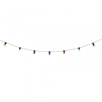 Λαμπάκια Κήπου Πολύχρωμα 25 Led Λάμπες 10 Μέτρα iliadis 74786