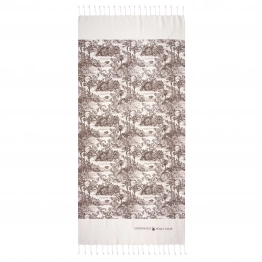Πετσέτα Θαλάσσης-Παρεό Βαμβακερή 80x180εκ. Essential 3668 Greenwich Polo Club