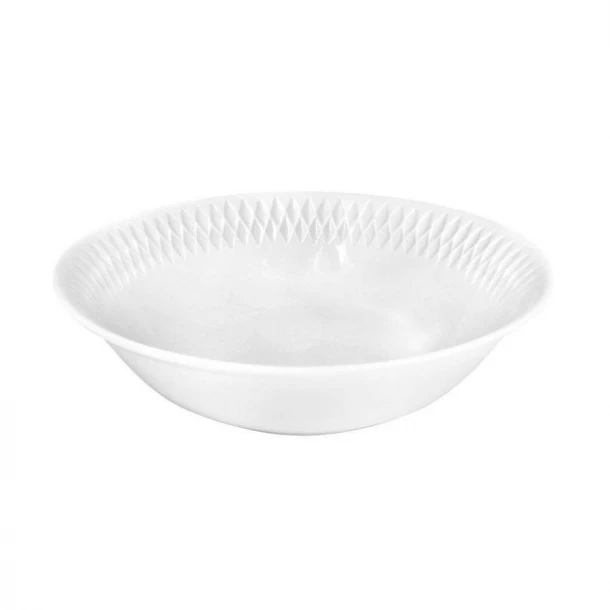 Σαλατιέρα Πορσελάνης White PW43 Diamante Oriana Ferelli 23εκ. PRPW430007