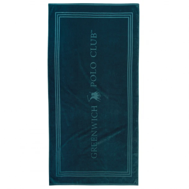 Πετσέτα Θαλάσσης Βαμβακερή 90x170εκ. Essential 4067 Μπλε Greenwich Polo Club