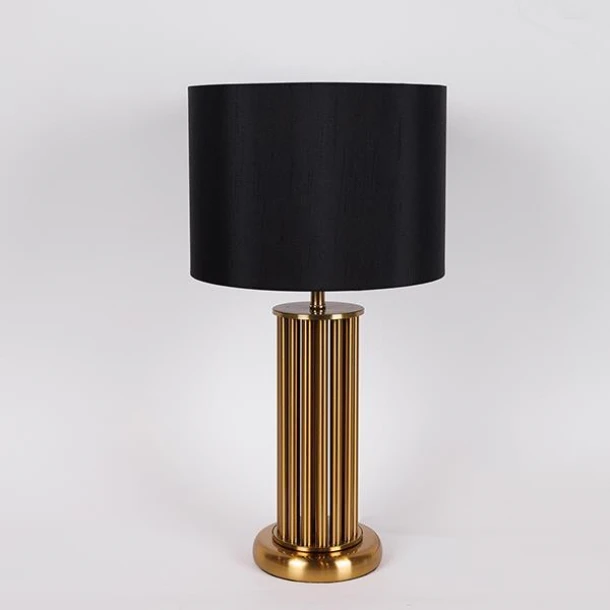 Φωτιστικό Επιτραπέζιο Μεταλλικό Χρυσό-Μαύρο 28x53εκ. ESTHETI 757-10130