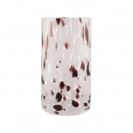 Ποτήρι Νερού Γυάλινο 590ml Ροζ-Μωβ Colorburst Estia 07-40819