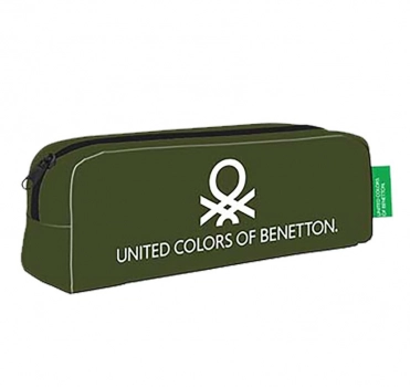Κασετίνα Χακί 20x6εκ. United Colors of Benetton 50-3348