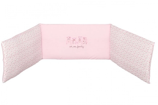 Πάντα Κούνιας Βαμβακερή 35x195εκ. Family Pink70261