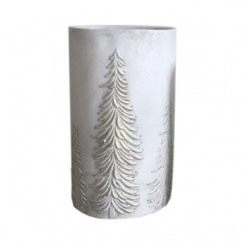 Βάζο Κεραμικό Αντικέ Λευκό Art Et Lumiere 16,5x27εκ. 10694