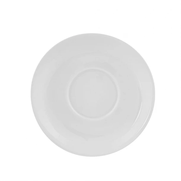 Πιατάκι Για Φλυτζάνι Espresso Πορσελάνης Λευκό Magic Art Et Lumiere 12εκ. 06746