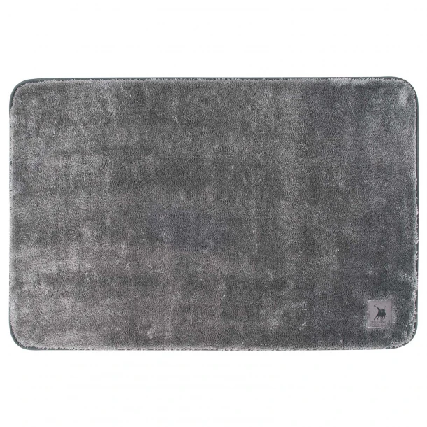 Ταπέτο Μπάνιου Αντιολισθητικό Polyester 60x90εκ. Essential 3118 Γκρι Greenwich Polo Club