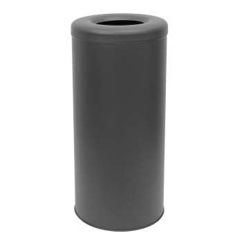 Καλάθι Απλύτων 30lt Ανοξείδωτο Matt Anthracite Pam & Co Φ25x57εκ. 29-2557-113