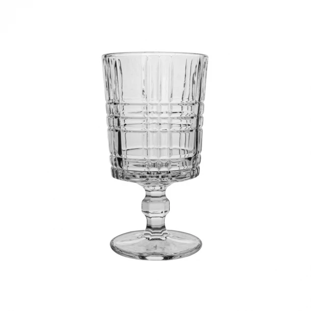 Ποτήρι Κρασιού Σετ 6τμχ Γυάλινο Διάφανο 182ml Chester Estia 07-24031