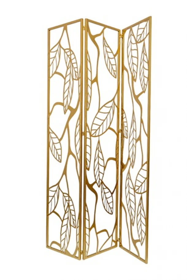 Παραβάν Χρυσό 40x1,8x180εκ. Zen Collection 24.37.51150