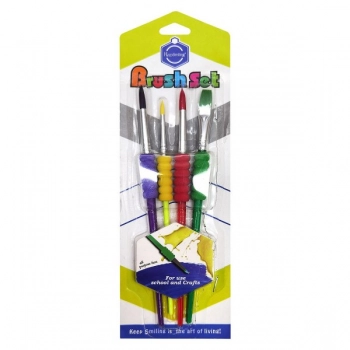 Πινέλο Ζωγραφικής Σετ 4τμχ 19εκ. Justnote 50-3187