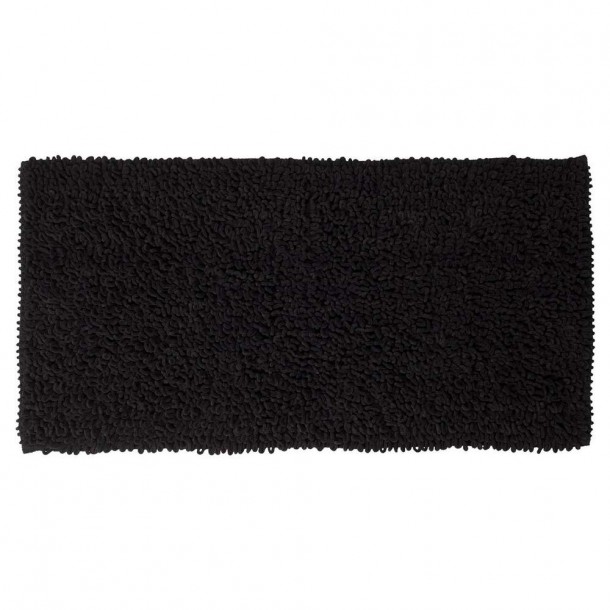 Ταπέτο Μπάνιου Microfiber 60x120εκ. Twist Dark Grey Sealskin 294641413