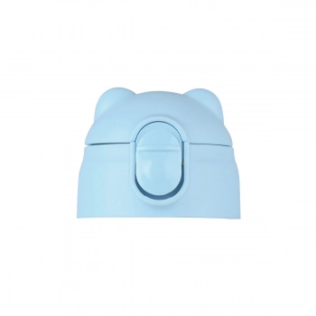 Ανταλλακτικό Καπάκι Με Καλαμάκι Για Παιδικό Θερμός Treasure Quest 300ml-6,3x6,3x5,2εκ. Bubble Bottle Estia 01-33774