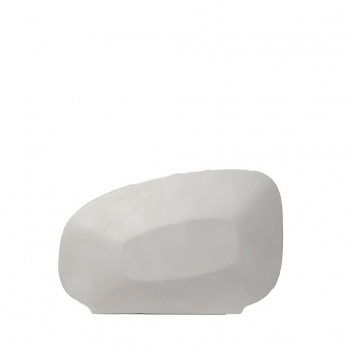 Βάζο Κεραμικό Λευκό 34x11,5x22εκ. ESPIEL MAH112