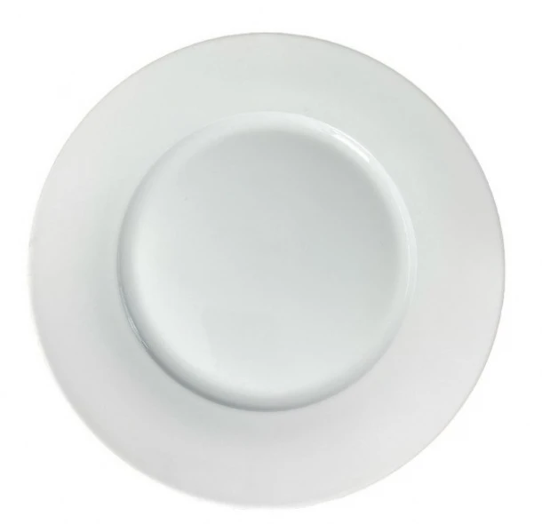 Πιάτο Ρηχό 27εκ. Επαγγελματικού Εξοπλισμού Προσελάνης Extra Strong Λευκό 