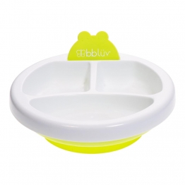 Πιάτο Θερμαινόμενο Σιλικόνης Plato Πράσινο 18,4x5,7εκ. Bbluv  B0107-L