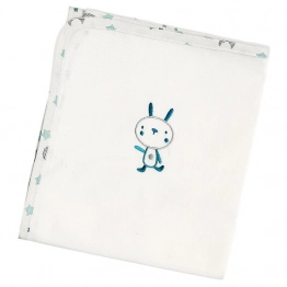 Πάνα Βαμβακερή Bebe 80x80εκ. Fly Me Mint 30206